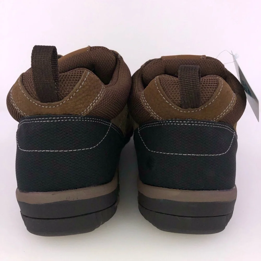 Nunn Bush Brown Leather Quest Hiking Chukka Boots Size 8W - Picture 5 of 8